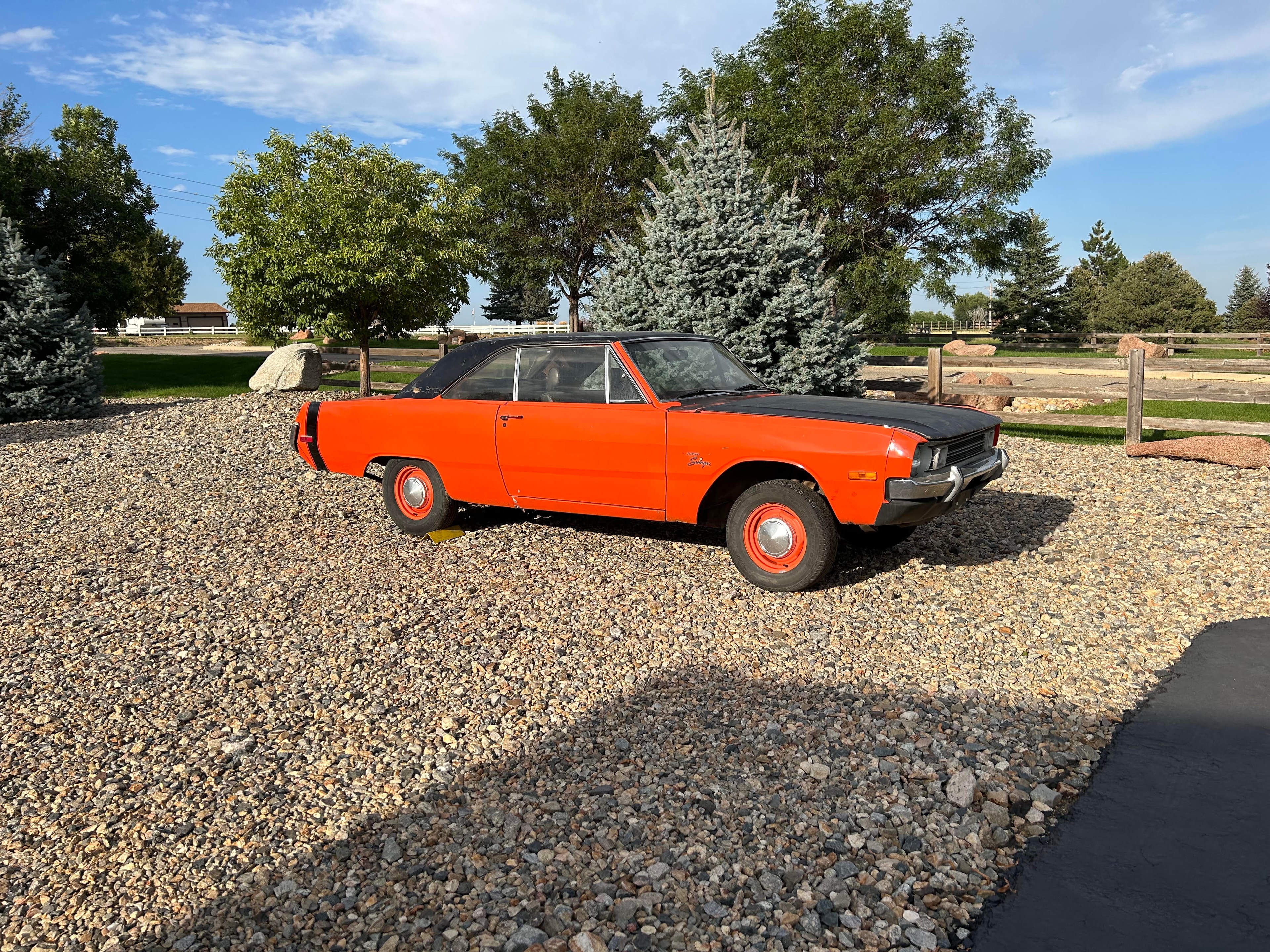 1972 Dodge Dart before restoration