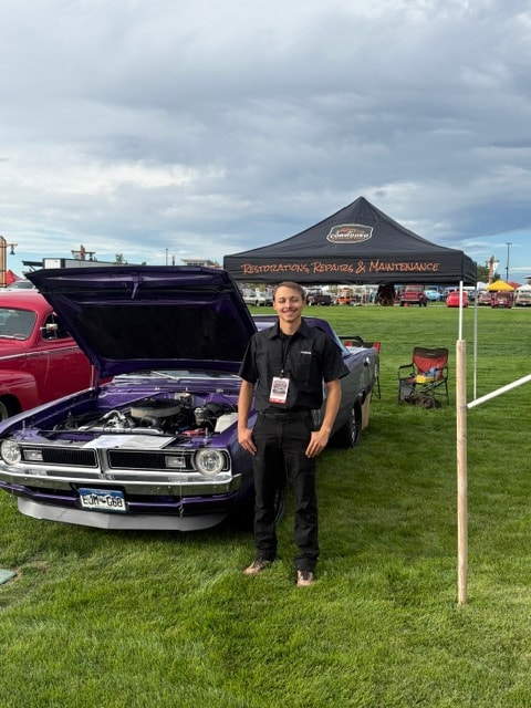 Corroded Redemption at a Colorado car show