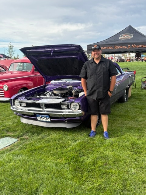 Corroded Redemption team at a Colorado Front Range car event